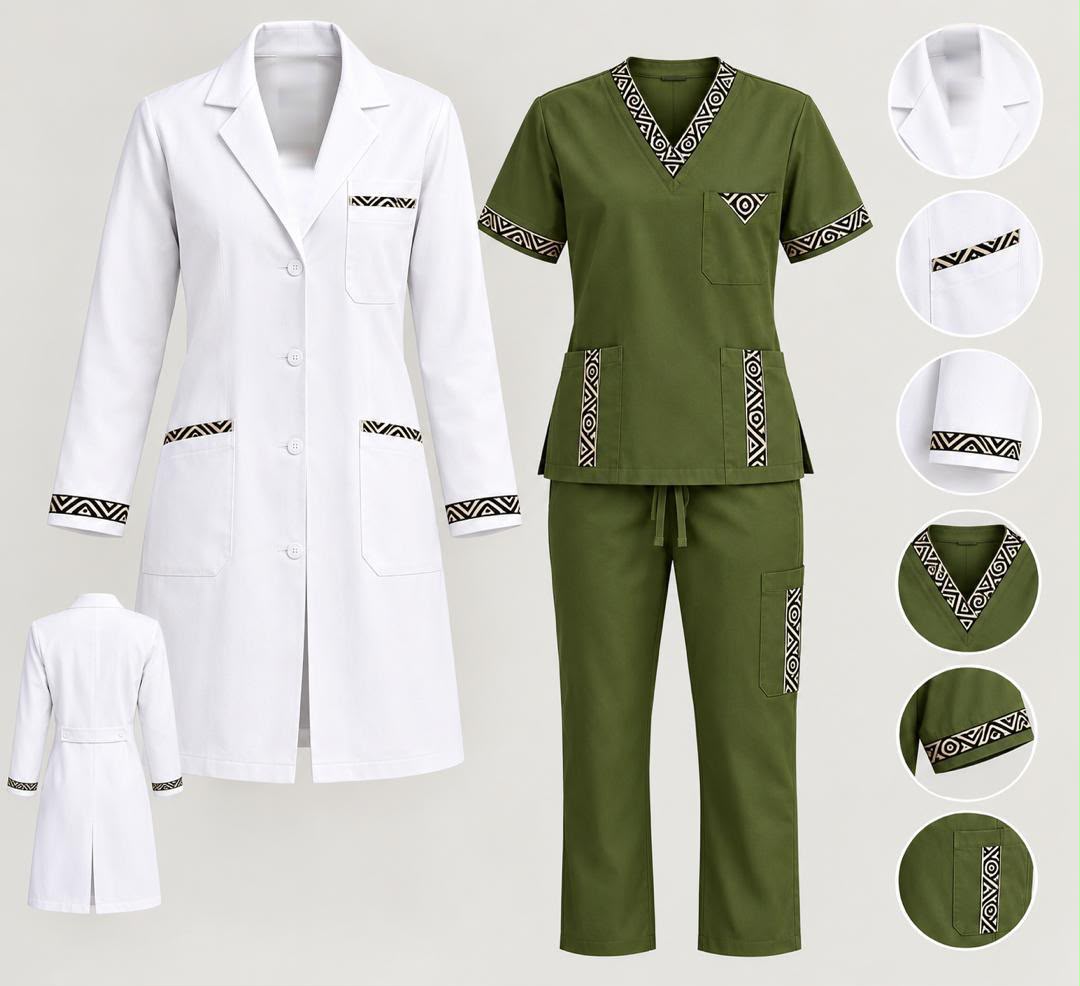 White Coat & Scrubs